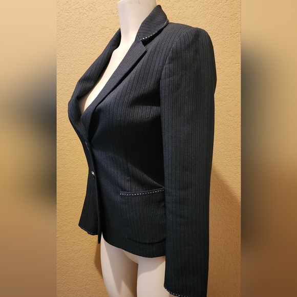 Tahari blazer sz 0p CRB - Picture 2 of 4